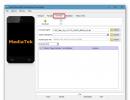 SP Flash Tool: flashing Android devices based on Mediatek processors